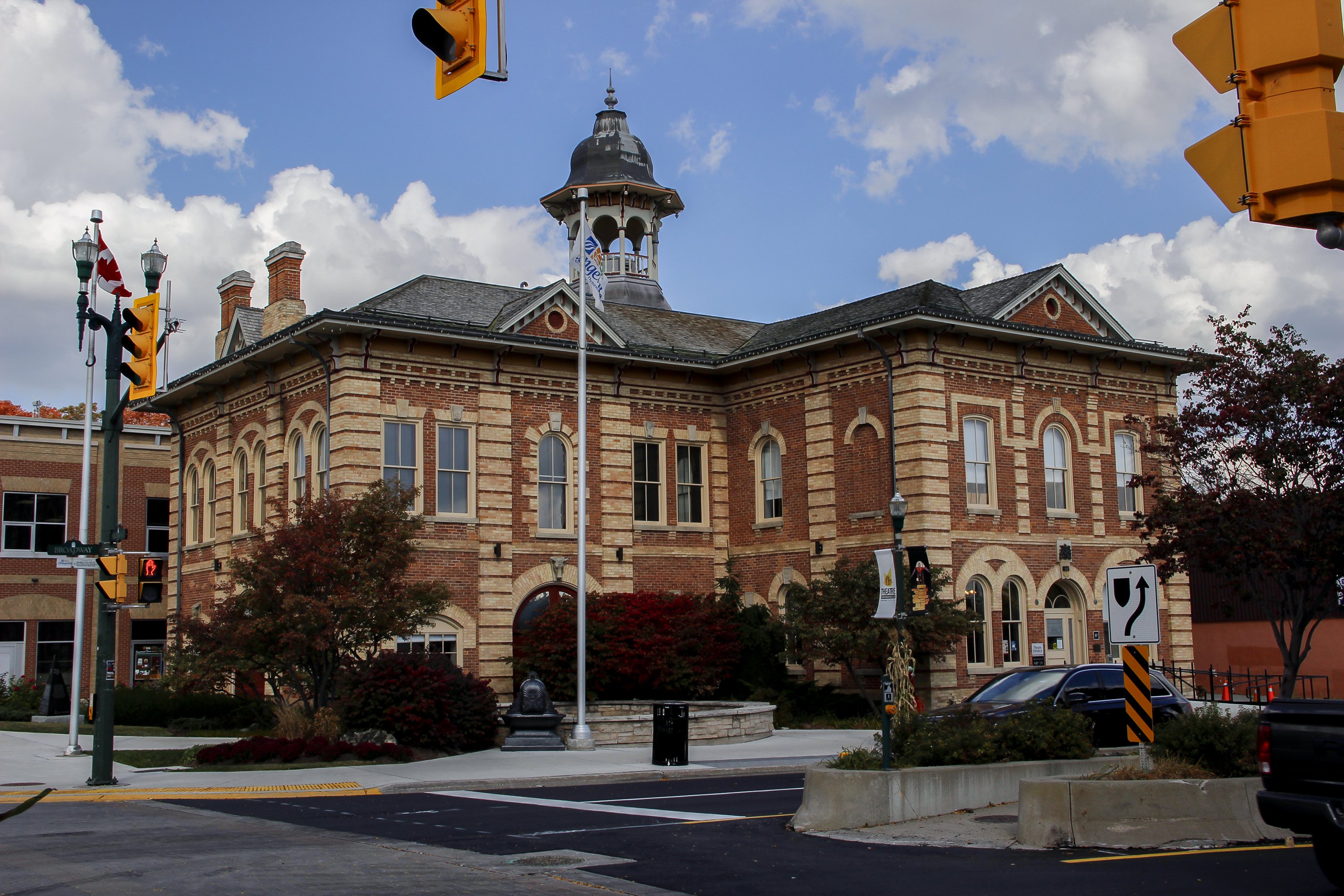 A photo of Town Hall in Orangeville